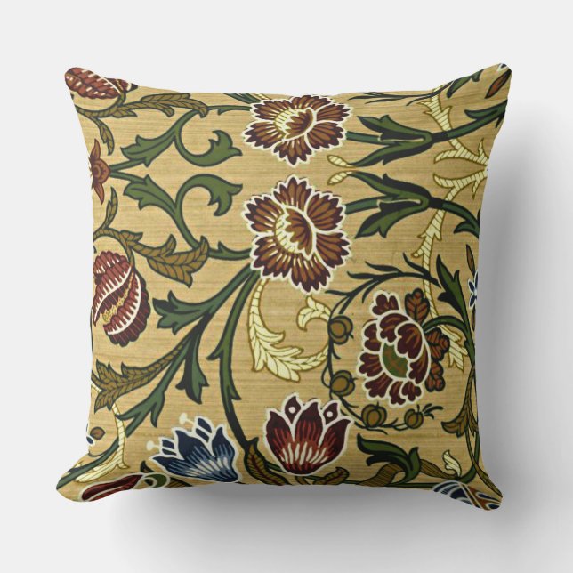 William Morris - Brocade Outdoor Pillow (Front)