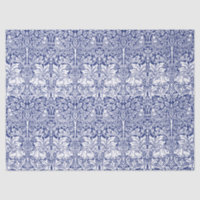 William Morris Brother Rabbit Blue Vintage Pattern