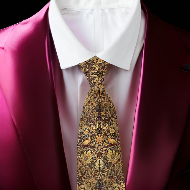 William * Morris BullersWood 1889 Gold Brown Beige Tie (Creator Uploaded)