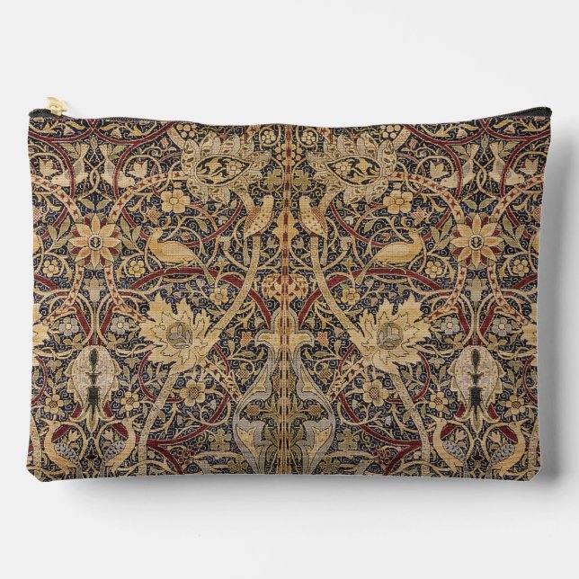 William Morris Bullerswood Carpet Detail Accessory Pouch (Front)