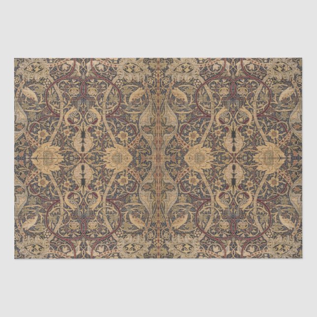 William Morris Bullerswood Carpet Detail Tissue Paper (Front)