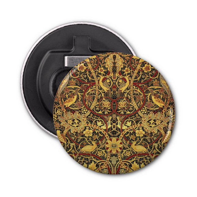 William Morris Bullerswood Faux Tapestry Bottle Opener (Front)