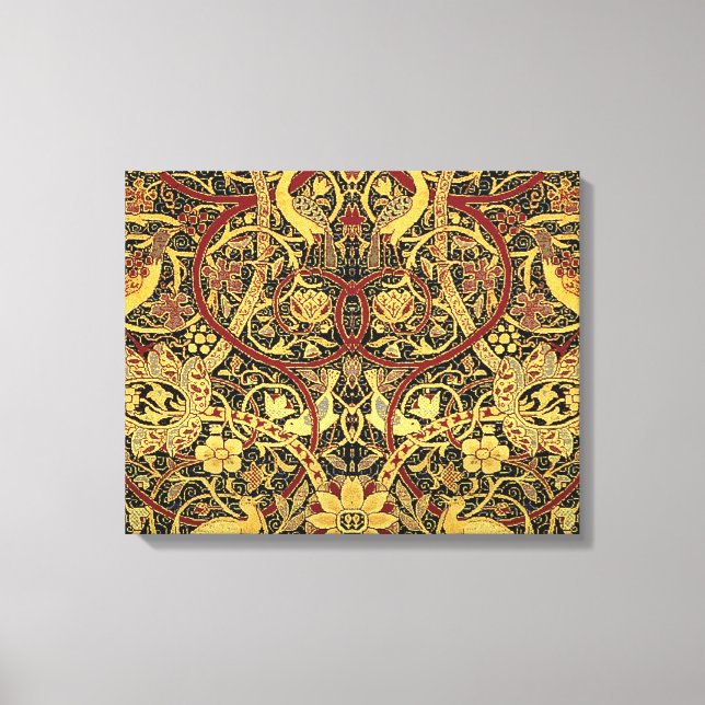 William Morris Bullerswood Faux Tapestry Canvas Print (Front)
