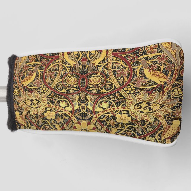 William Morris Bullerswood Faux Tapestry Golf Head Cover (Front)
