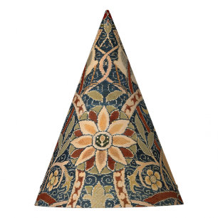 William Morris Bullerswood Faux Tapestry Party Hat