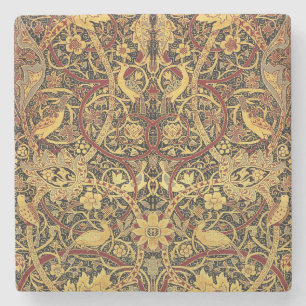 William Morris Bullerswood Faux Tapestry  Stone Coaster