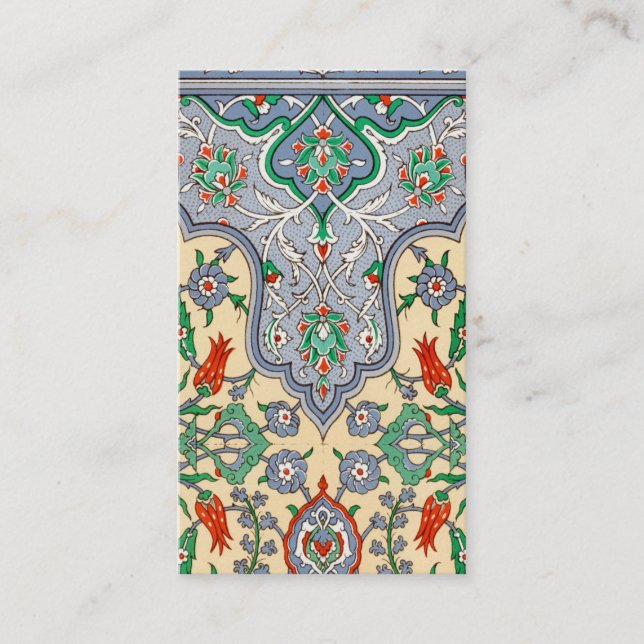 william morris business card (Front)