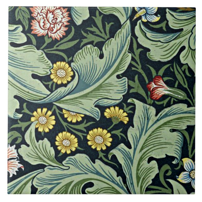 William Morris - Carreaux en céramique Leicester (Devant)