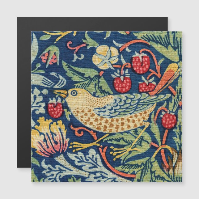 William Morris - Carte magnétique du voleur de fra (Devant / Derrière)