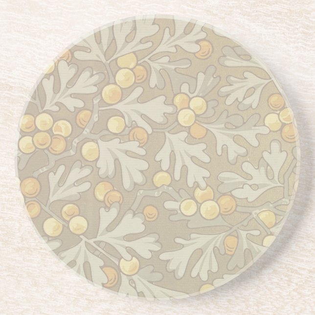 William Morris Chêne et Dessous de verre de grès d (Devant)