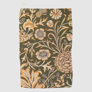 William Morris Cherwell Wallpaper Pattern Golf Towel