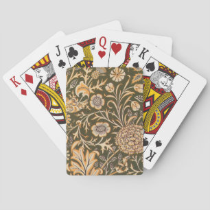 William Morris Cherwell Wallpaper Pattern Playing Cards