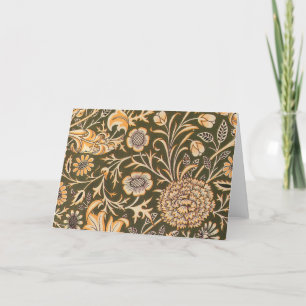 William Morris Cherwell Wallpaper Pattern Thank You Card