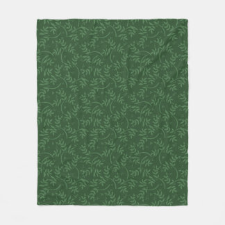 William Morris Christmas Fleece Blanket