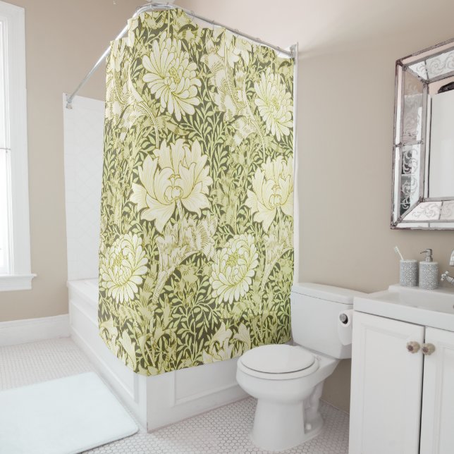 William Morris Chrysanthemum Floral Pattern (In Situ)