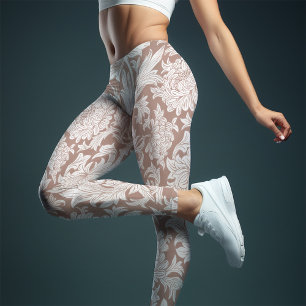 William Morris Chrysanthemum Leggings Motifs