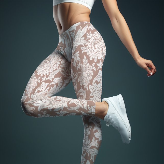 William Morris Chrysanthemum Leggings Motifs (Créateur téléchargé)