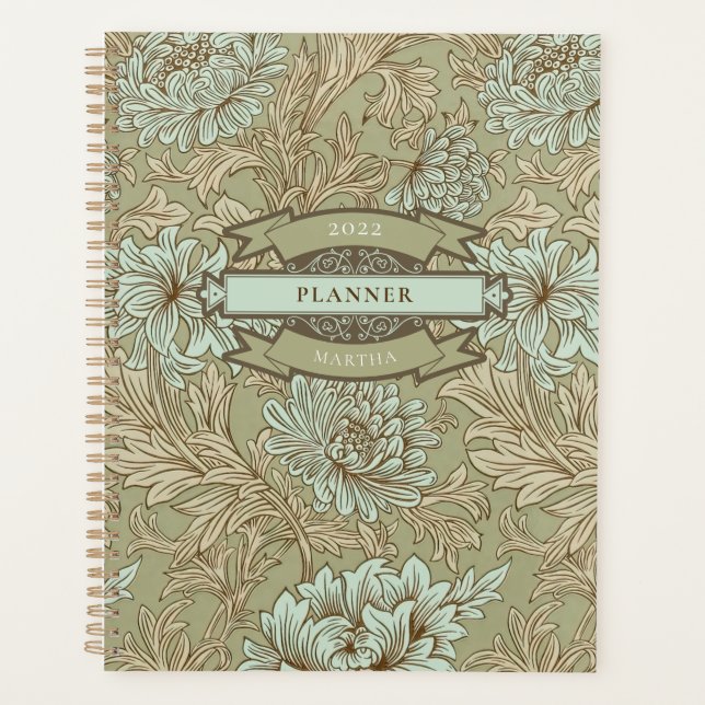 William Morris Chrysanthemum Motif (Devant)