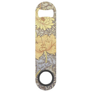 William Morris Chrysanthemum Mum Flowers Bar Key