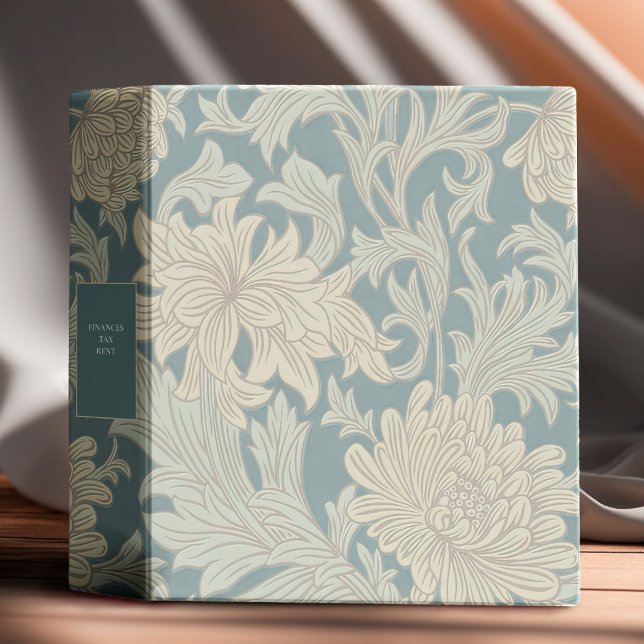 William Morris Chrysanthemum Pattern Binder (Creator Uploaded)