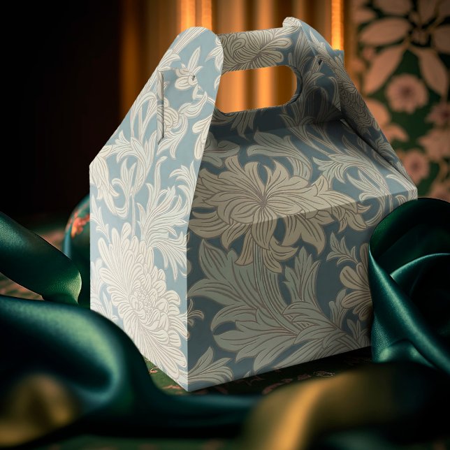 William Morris Chrysanthemum Pattern Favor Box (Creator Uploaded)