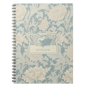 William Morris Chrysanthemum Pattern Notebook