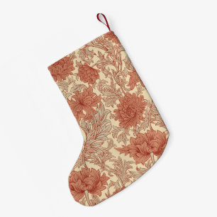 William Morris Chrysanthemum Pattern Small Christm Small Christmas Stocking