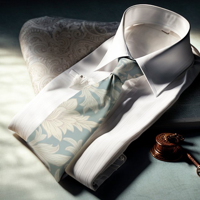 William Morris Chrysanthemum Pattern Tie (Creator Uploaded)