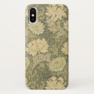 William Morris Chrysanthemum Sage Flower Case-Mate iPhone Case