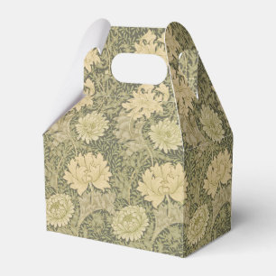 William Morris Chrysanthemum Sage Flower Favor Box