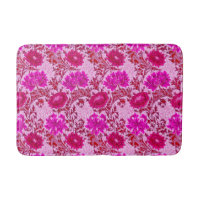 William Morris Chrysanthemums, Burgundy and Pink