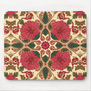  William Morris Chrysanthemums Floral Art Nouveau  Mouse Pad