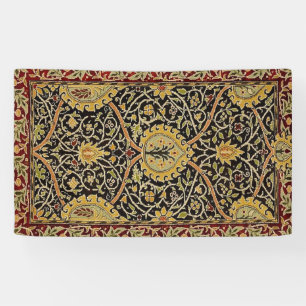William Morris Classic Carpet Art Print Design Banner