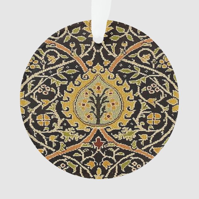 William Morris Classic Carpet Art Print Design Ornament (Front)