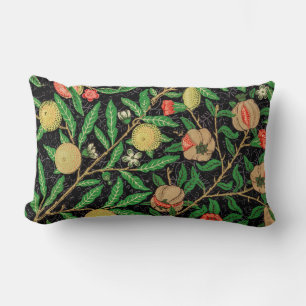 William Morris Classic Floral Outdoor  Lumbar Pillow