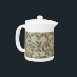 William Morris Clover Botanical Flower<br><div class="desc">Antique Clover William Morris Floral Wallpaper Design -- The Vintage Clover pattern by 19th Century British textile and wallpaper designer William Morris shows off a beautiful pattern of white and orange clovers in a field of green and grey leaves. The exquisite floral pattern was designed by famous nineteenth century textile...</div>