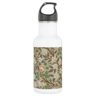 William Morris Clover Botanical Flower 532 Ml Water Bottle