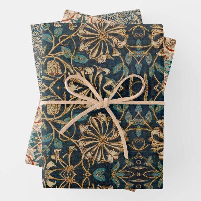 William Morris Collection  Wrapping Paper Sheet (In situ)