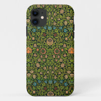 William Morris - Columbine, dark green,