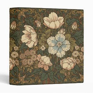 William Morris Compton Floral Art Nouveau Pattern Binder