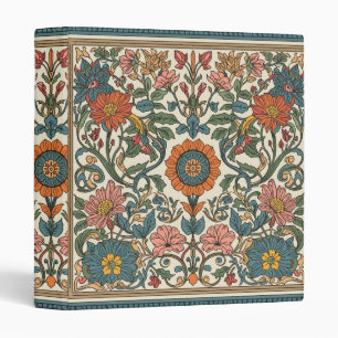 William Morris Compton Floral Art Nouveau Pattern Binder