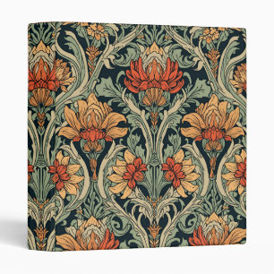 William Morris Compton Floral Art Nouveau Pattern Binder