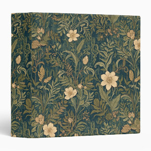 William Morris Compton Floral Art Nouveau Pattern Binder