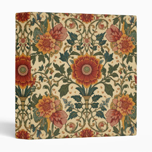 William Morris Compton Floral Art Nouveau Pattern Binder