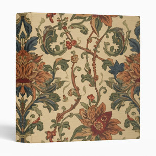 William Morris Compton Floral Art Nouveau Pattern Binder