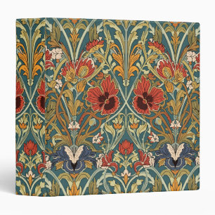William Morris Compton Floral Art Nouveau Pattern Binder