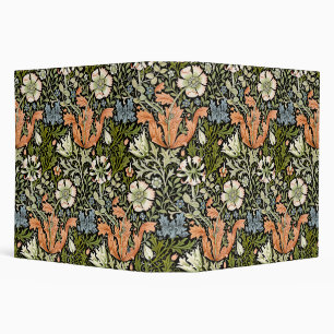 William Morris Compton Floral Art Nouveau Pattern Binder