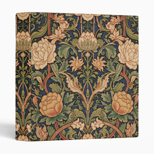 William Morris Compton Floral Art Nouveau Pattern Binder
