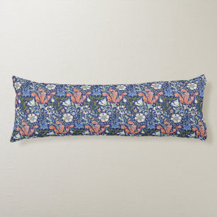 William Morris Compton Floral Art Nouveau Pattern Body Pillow