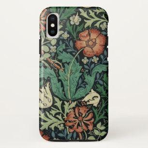 William Morris Compton Floral Art Nouveau Pattern Case-Mate iPhone Case